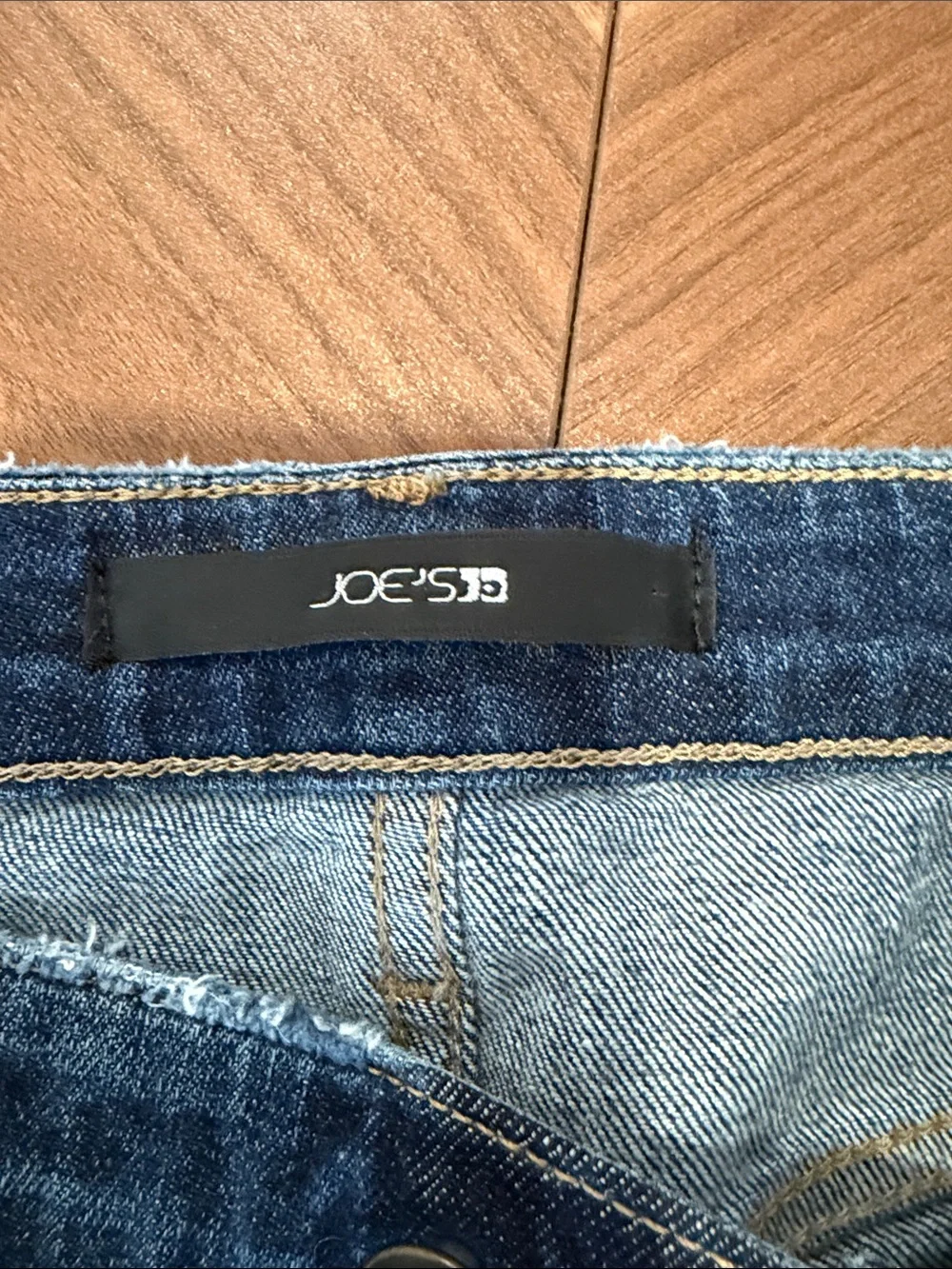 Joe's Jeans Dark Blue Ripped Skinny Jeans